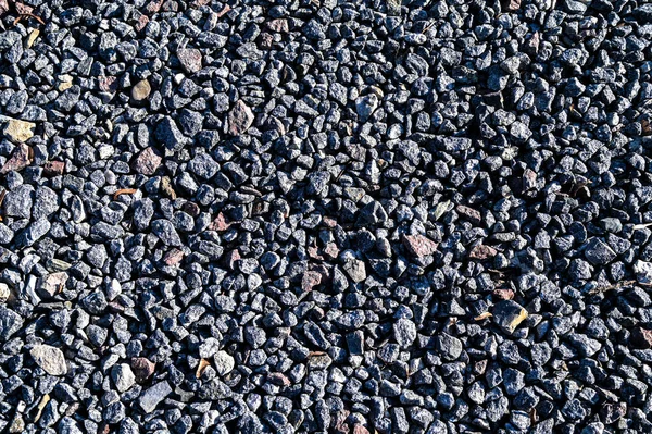 Small Stones Wall Used Background Texture Small Rock Textured Background — Stock Photo, Image