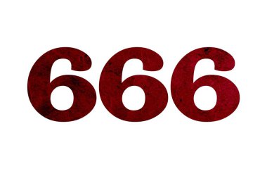 666 numara (666). Canavarın numarası. Şeytanın sayısı, şeytan.