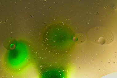 Canlı Renkli Soyut Arkaplan Mavi, Sarı, Yeşil, Turuncu ve Pembe Renkli Sanatsal ve Yaratıcı Tasarım Amaçlı Baloncuklar ve Girdaplar