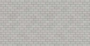 Açık gri tuğla duvar. Arka plan, doku, duvar kağıdı. Mesaj için yer var. Uzayı kopyala Model.