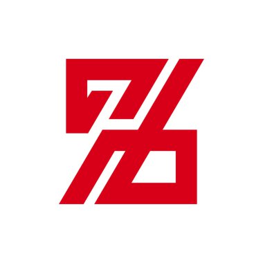 76 abstract web logo, symbol illustration, Number 76 logo design for your company brand identity