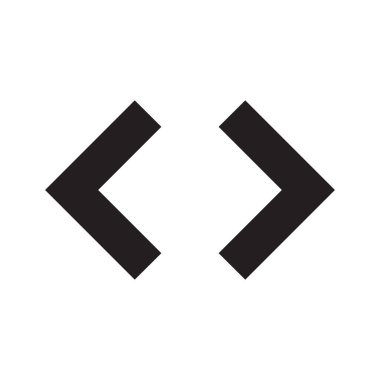 Web ve mobil uygulama tasarımınız için beyaz arkaplanda ok simgesi izole edildi 