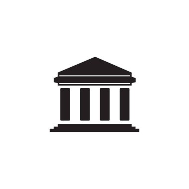 simple bank icon vector illustration