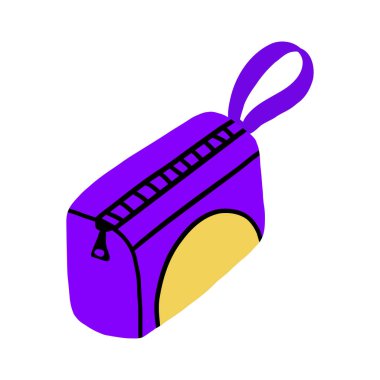 Kırtasiye için okul kalem kutusu.