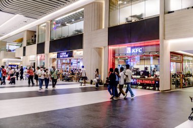 Bangkok, Tayland. - 1 Mayıs 2025, Tayland 'daki Hayvan Fuarı QSNCC' de. Ziyaretçiler, alışveriş için kendi hayvanlarını getirebilir ve şovdaki diğer hayvanlarla eğlenebilirler..