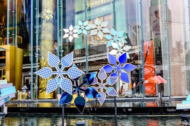 Bangkok, Tayland. - 22 Mayıs 2025, Icon Siyam 'ın dışı, Asya' nın en iyi alışveriş merkezlerinden biri..