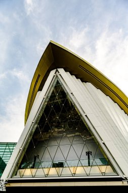 Bangkok, Tayland. - 22 Mayıs 2025, Icon Siyam 'ın dışı, Asya' nın en iyi alışveriş merkezlerinden biri..