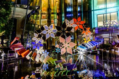 Bangkok, Tayland. - 22 Mayıs 2025, Icon Siyam 'ın dışı, Asya' nın en iyi alışveriş merkezlerinden biri..