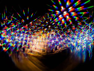 Arkaplan dokusu renk tam ışık bokeh etkisi ile defoktus, genel kullanım için bulanık konsept.