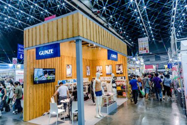 Bangkok, Tayland - 27 Haziran 2025: Bitec Bangna 'da düzenlenen Tayland Sağlık, Seyahat, Moda ve Turizm Sergisi.