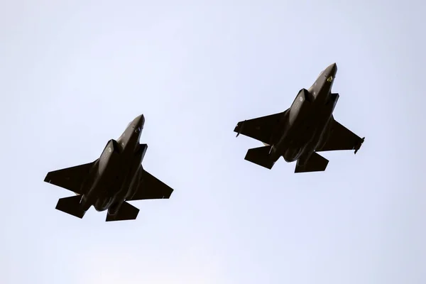 Lockheed Martin Relâmpago Caças Força Aérea Real Dos Países Baixos — Fotografia de Stock