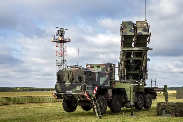Military Mobile Mim 104 Patriot Surface Air Missile Sam System — Stock Photo, Image