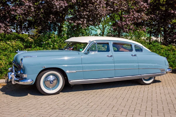 1951 Hudson Commodore Classic Car Parking Lot Rosmalen Netherlands May — Stock Photo, Image