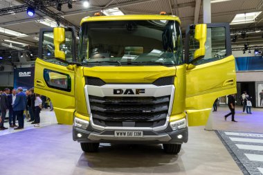 DAF XF 530 FT SSC Tractor truck at the International Motor Show for Commercial Vehicles. Hannover, Germany - Sep 20, 2022 clipart