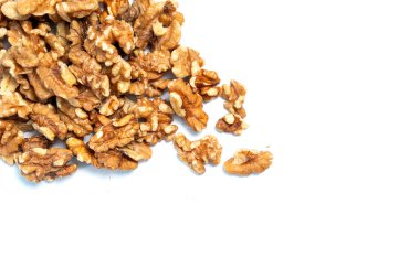 İzole Arkaplanda Cevizler, Üst Görünüm