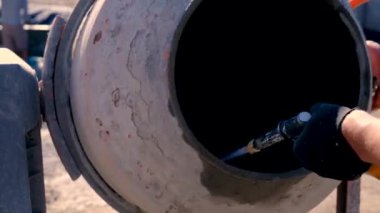 Beton dökme, beton çalışmalar, monolit Seçici Doğa