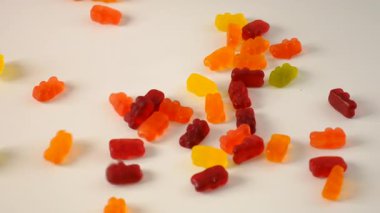 Jöleli çocuk. Seçici odaklanma. çocuk.