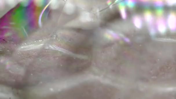 Абстрактный Пузырь Галактики — стоковое видео