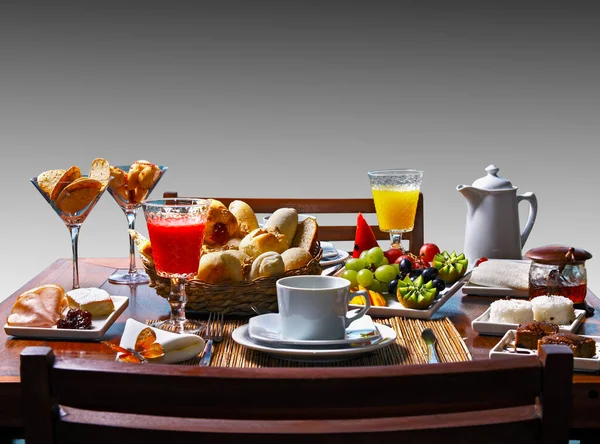 Frukost Hotellet Restaurang — Stockfoto