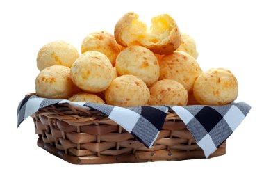 Cheese bread basket, Brazilian snack