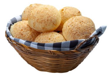 Cheese bread basket, Brazilian snack
