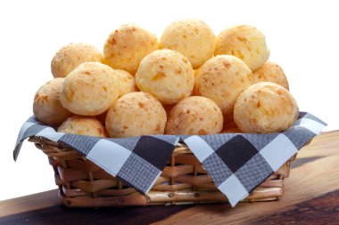 Cheese bread basket, Brazilian snack