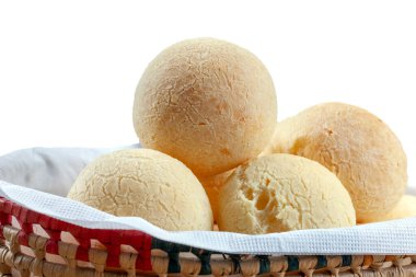 Brezilya yemeği, Minas Gerais 'den geleneksel peynirli ekmek - Pao de queijo