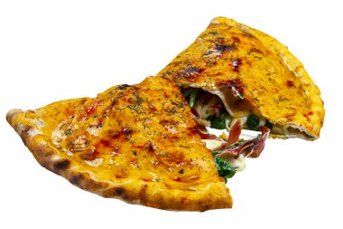 Güzel pizza calzone gıda