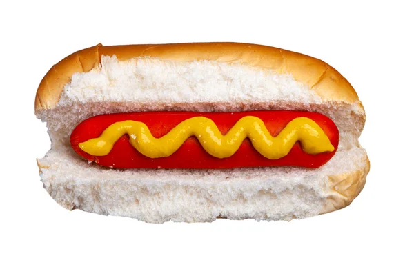 Hot Dog Moutarde — Photo