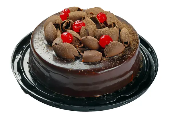 Κέικ Σοκολάτας Κακάο Τροφίμων Εικόνα Αρχείου