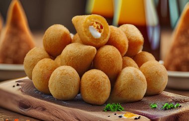 Tavuk Coxinha, Brezilya aperatifi.