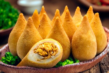Tavuk Coxinha, Brezilya aperatifi.