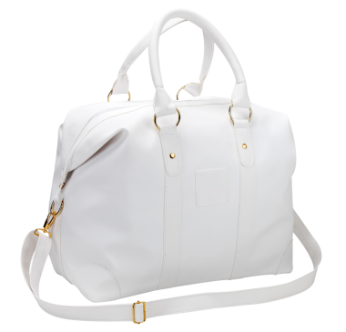 beyaz deri çanta png