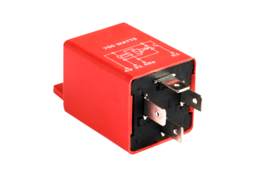 Araba elektromanyetik röle geçiş izole üzerinde beyaz arka plan