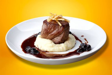 Fileto mignon ile püre