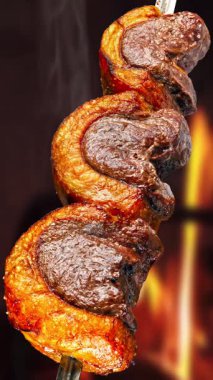 Baharatlı ızgara et.