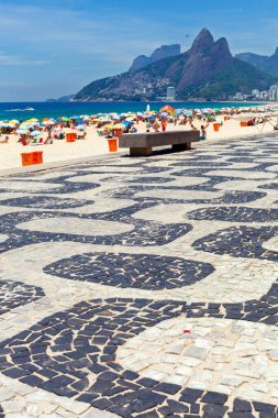 Ipanema, Rio de Janeiro, Brezilya: Ipanema Sahili Rio de Janeiro 'nun en önemli turistik yerlerinden biridir..