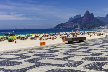 Ipanema, Rio de Janeiro, Brezilya: Ipanema Sahili Rio de Janeiro 'nun en önemli turistik yerlerinden biridir..