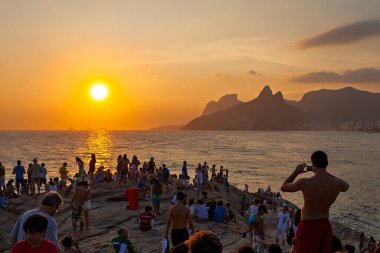 Ipanema, Rio de Janeiro, Brezilya: Ipanema Sahili Rio de Janeiro 'nun en önemli turistik yerlerinden biridir..
