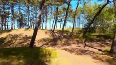 Jurata 'daki iskele. Hel Yarımadası.