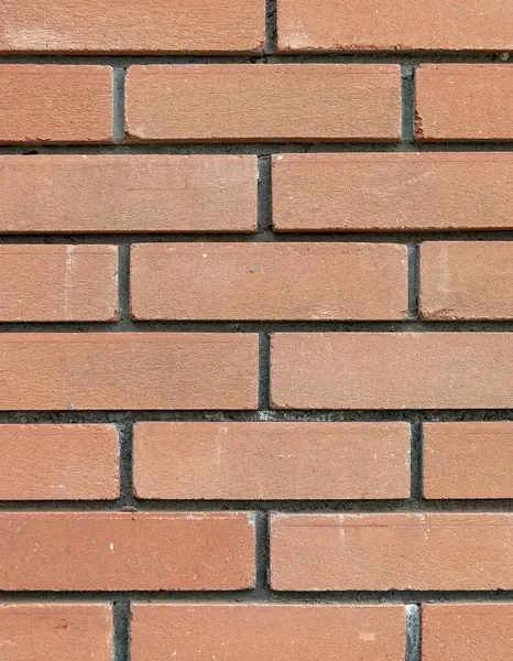 Reddish Brown New Brick Wall Seamless Pattern Background — Stock Photo, Image