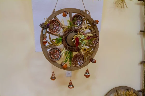 Tulchyn Ukraine 2020 Traditionelles Amulett Ukrainischer Podillia Ornamentmalstil Tonteller Auf — Stockfoto
