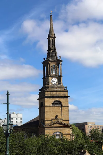 Allerheiligen Presbyterianische Kirche Newcastle Tyne Großbritannien — Stockfoto