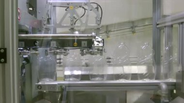 Sıvı sabun için biyolojik çözünebilen plastik şişeler; sıvı deterjan için ekolojik ambalaj için üretim hattı