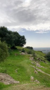 CORDOBA, İspanya - 16 Şubat 2023: Cordoba, İspanya Almodvar del Ro Şatosu 16 Şubat 2023