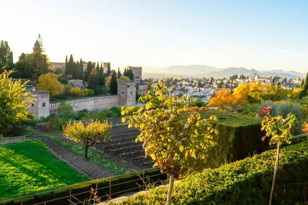 Granada Spanya Kasım 2022 Spanya Nın Granada Kentinde Tarihi Arap — Stok fotoğraf
