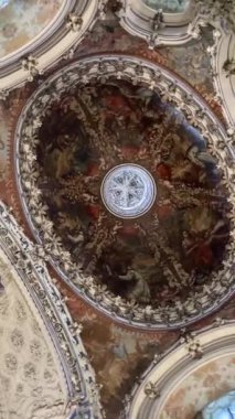 Granada, İspanya - 5 Nisan 2023: Granada Charterhouse (Cartuja de Granada) - 5 Nisan 2023 tarihinde İspanya 'nın Granada kentinde bir manastır.