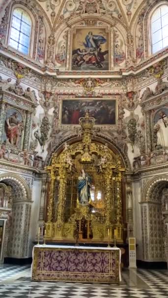 Granada Spanien April 2023 Kartause Von Granada Cartuja Granada Kloster — Stockvideo