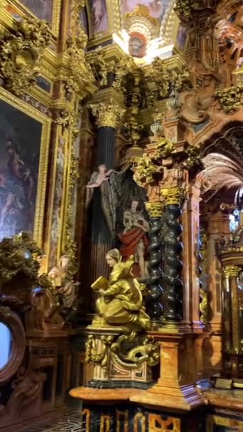 Granada Spanien April 2023 Kartause Von Granada Cartuja Granada Kloster — Stockvideo