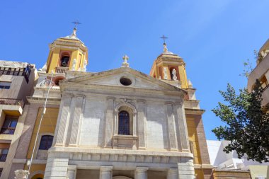 ALMERIA, İspanya - 19 Mart 2023: Almerya, İspanya 'da Cervantes Tiyatrosu